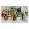 Y-AC2-67 - ESCULTURAS DECORATIVAS DE CABALLOS METÁLICOS (72/1)