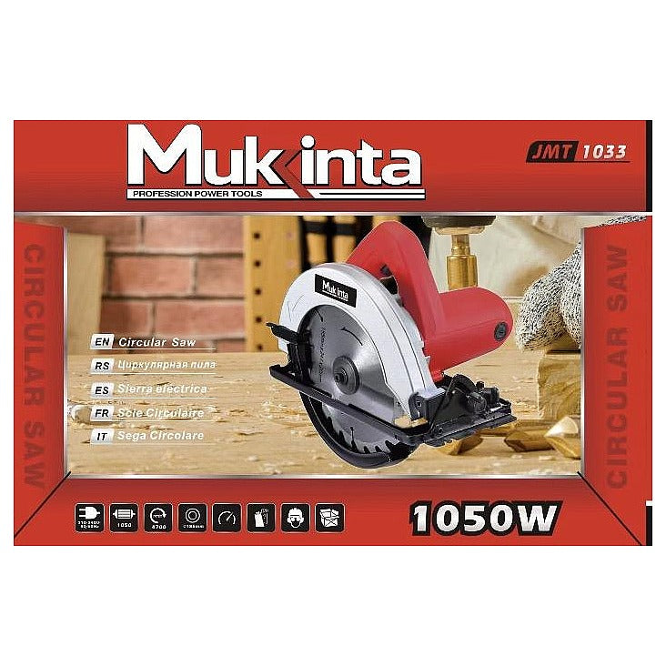 JMT-1033 - SIERRA CIRCULAR ELÉCTRICA 1050W (4/1)