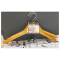 HG-QZ030 - PERCHAS DE MADERA CON PINZAS (40/1)