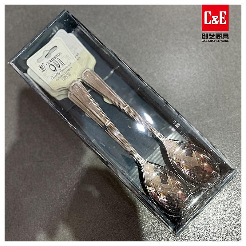 KT-CYK8 - SET DE CUCHARAS DE ACERO INOXIDABLE (192/1)