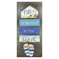 H-CSP05 - CARTEL DECORATIVO COLGANTE DE PLAYA (48/1)