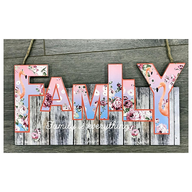 H-CSP07 - CARTEL DECORATIVO "FAMILY" (144/1)