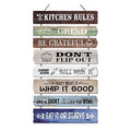 H-CSP13 - CARTEL DECORATIVO DE REGLAS DE COCINA (48/1)