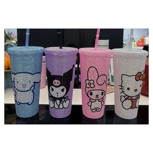HG-LXC25 - VASO CON POPOTE DECORADO CON PERSONAJES (60/1)
