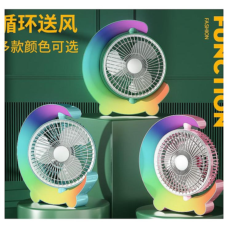 HG-LXF7 - VENTILADOR DE MESA MULTICOLOR (40/1)