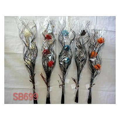 HG-BF31 - RAMO DECORATIVO DE RAMAS Y FLORES (120/1)