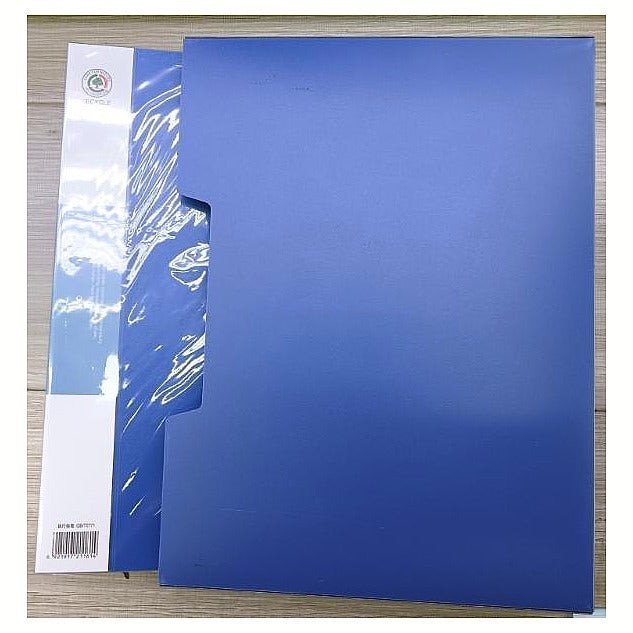 BDOS29 - CARPETA DE PLÁSTICO AZUL (36/1)