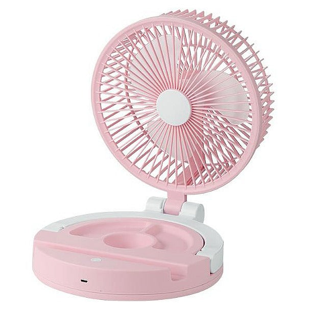 D-QS024 - VENTILADOR PORTÁTIL PLEGABLE ROSA (36/1)