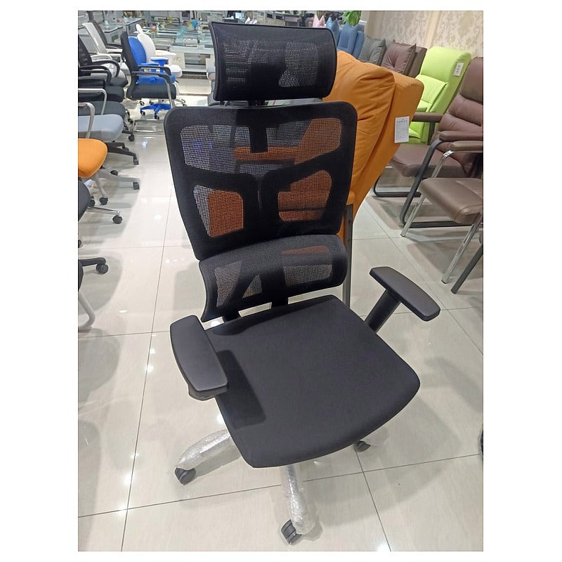 HF-SXC03 - SILLA ERGONÓMICA DE OFICINA NEGRA (1/1)