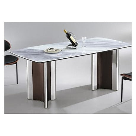 HF- XDT11 - MESA DE COMEDOR CON SUPERFICIE DE MÁRMOL (1/1)