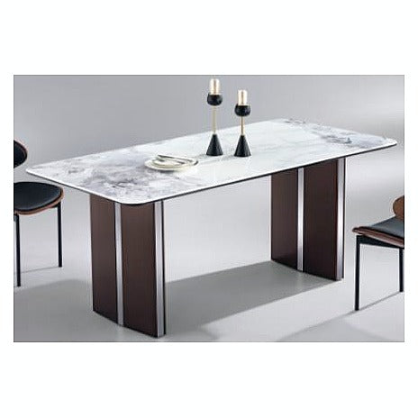 HF- XDT14 - MESA DE COMEDOR CON CUBIERTA DE MÁRMOL (1/1)