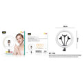 MY-7186 - ARO DE LUZ LED CON SOPORTE 36 CM (20/1)