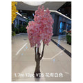 CC-AF-19 - ÁRBOL DECORATIVO DE FLORES ROSAS 1.7 M (12/1)