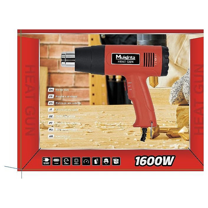 JMT-1046 - PISTOLA DE AIRE CALIENTE 1600W (20/1)