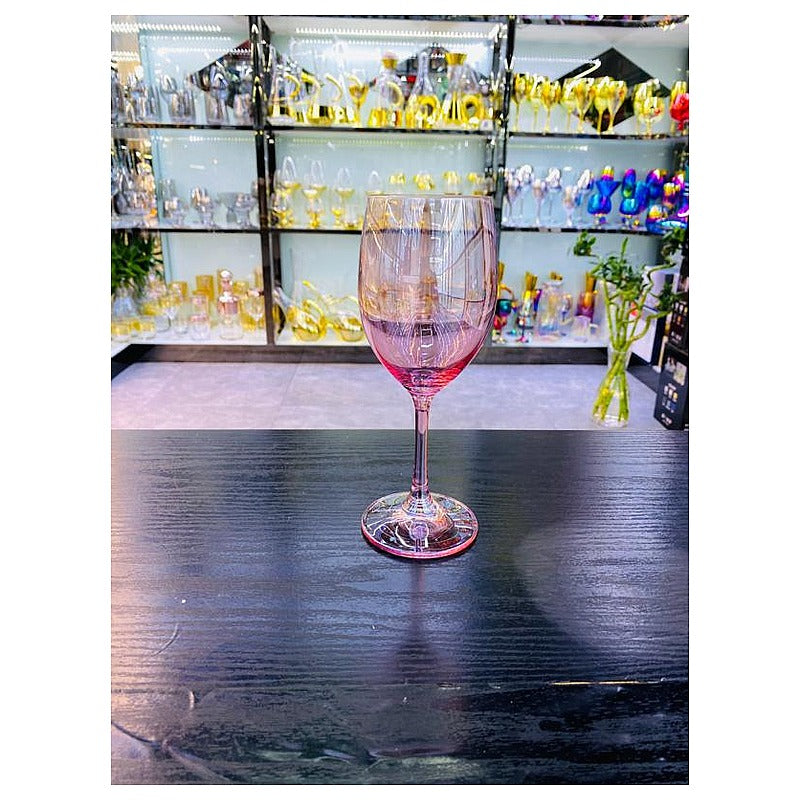 H-YG001 - COPA DE VINO ROSADA (12/1)
