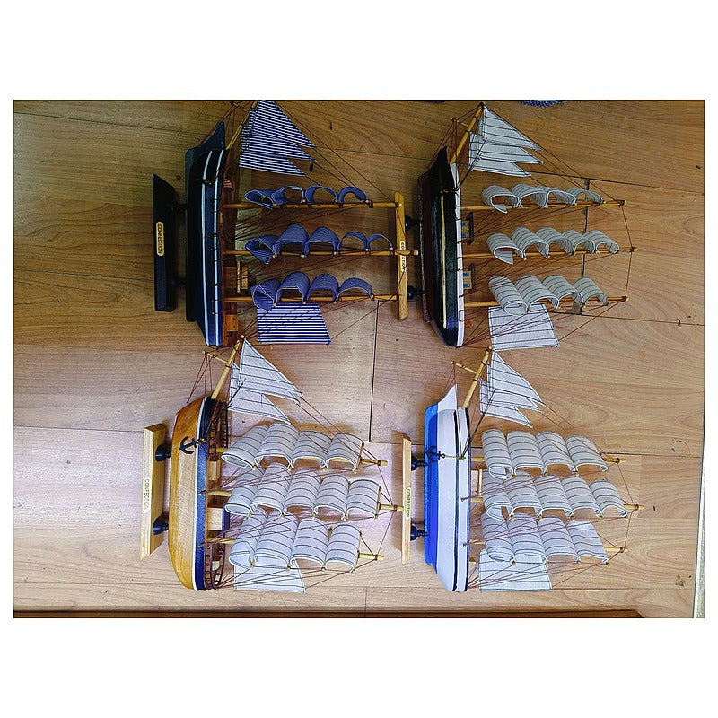 H-WAC03 - MODELO DE BARCO VELERO DECORATIVO (18/1)