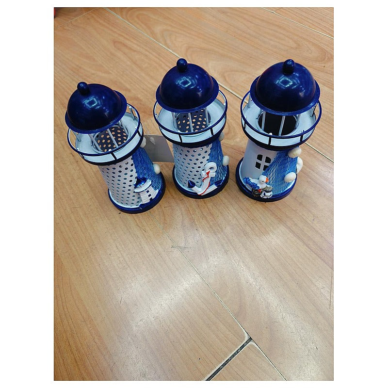 H-WAC07 - FAROL DECORATIVO DE METAL AZUL (144/1)