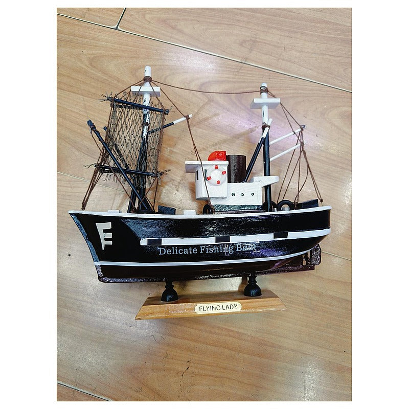 H-WAC08 - MODELO DE BARCO PESQUERO DECORATIVO (24/1)