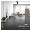 FD827 - PISO VINÍLICO GRIS 91.4CM X 15.2CM (36/1)