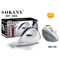 SK-119 - PLANCHA ELÉCTRICA SOKANY 1200W (20/1)