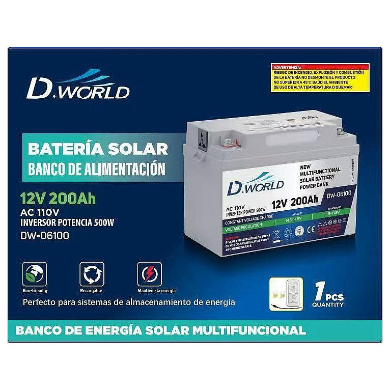 DW-06100 - BATERÍA SOLAR 12V 200AH (1/1)