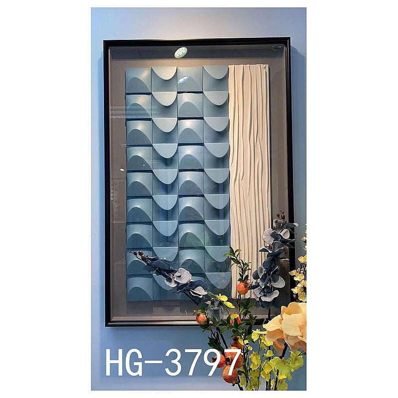 H-HGP56 - CUADRO DECORATIVO CON RELIEVES (3/1)