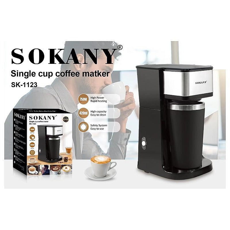 SK-1123 - CAFETERA ELÉCTRICA PARA UNA TAZA (8/1)