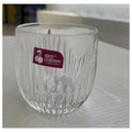HG-KRG110 - VASO DE VIDRIO CON DISEÑO ESTRIADO (72/1)