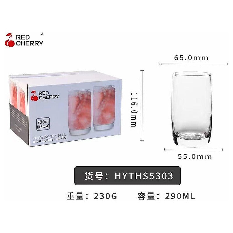 HG-KRG115 - VASO DE VIDRIO 290 ML (72/1)