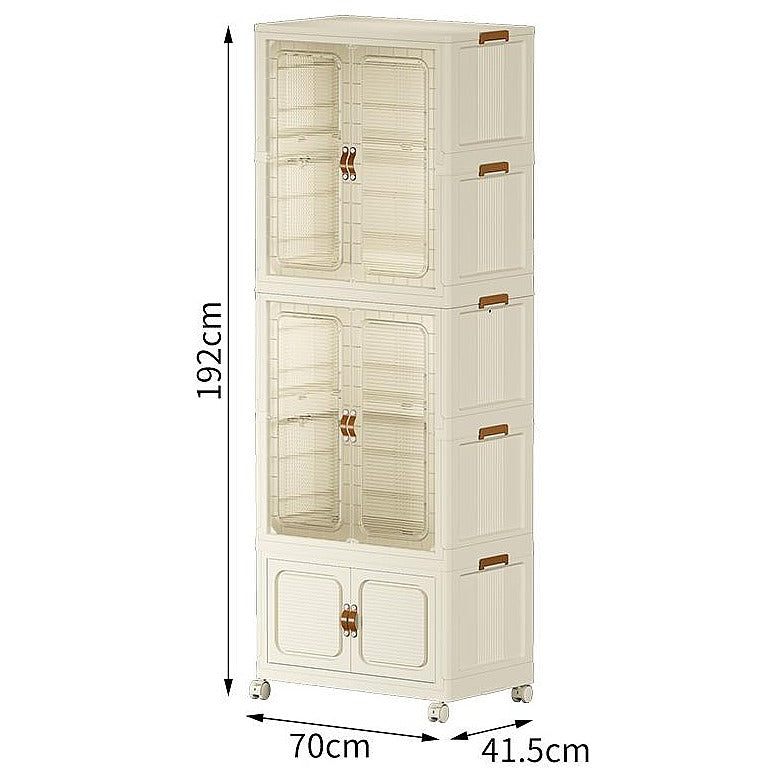 HG-CF11 - GABINETE PLÁSTICO CON PUERTAS Y RUEDAS 192CM (1/1)