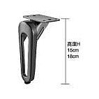 HS-KLA16 - PATA DE MUEBLE METÁLICA 18 CM (60/1)