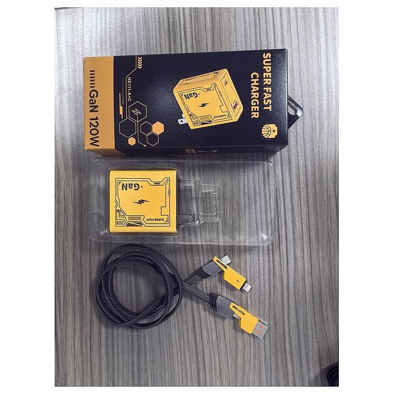 EP-SFC30 - CARGADOR RÁPIDO GAN 120W CON CABLE (300/1)
