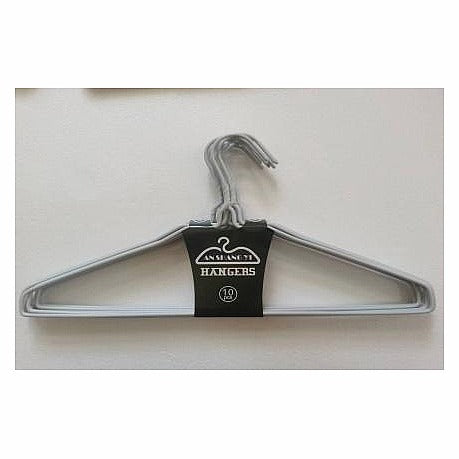 HG-CY176 - JUEGO DE GANCHOS PARA ROPA GRIS (66/1)