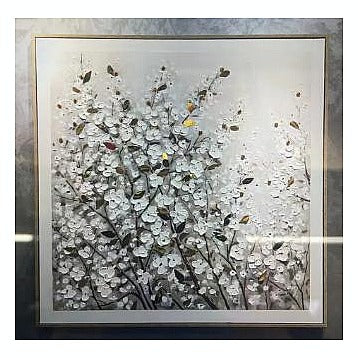 H-HYP25 - CUADRO DECORATIVO FLORAL (6/1)