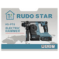 HS-PT8 - MARTILLO ELÉCTRICO RUDO STAR (5/1)
