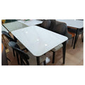 HF-QC43T - MESA DE COMEDOR CON TABLERO DE MÁRMOL (1/1)