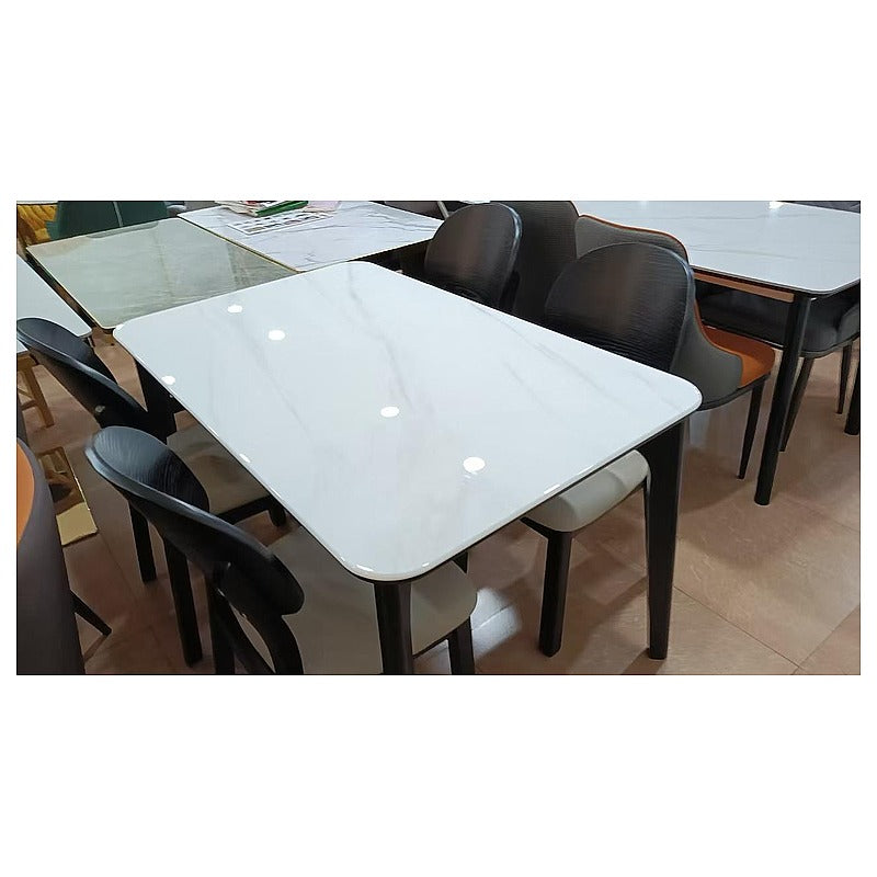 HF-QC43T - MESA DE COMEDOR CON TABLERO DE MÁRMOL (1/1)