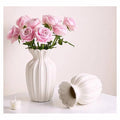 H-YDY60 - FLORERO DE CERÁMICA BLANCO (24/1)