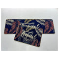 HG-LM090 - JUEGO DE ALFOMBRILLAS ESTAMPADAS TROPICALES (30/1)