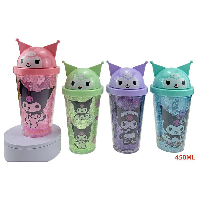 HG-LZC15 - VASO CON TAPA DE PERSONAJE 450 ML (60/1)