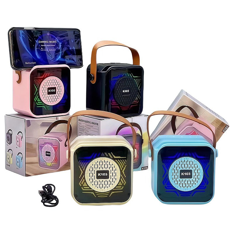 BTC-52 - ALTAVOZ BLUETOOTH PORTÁTIL CON LUZ LED (80/1)