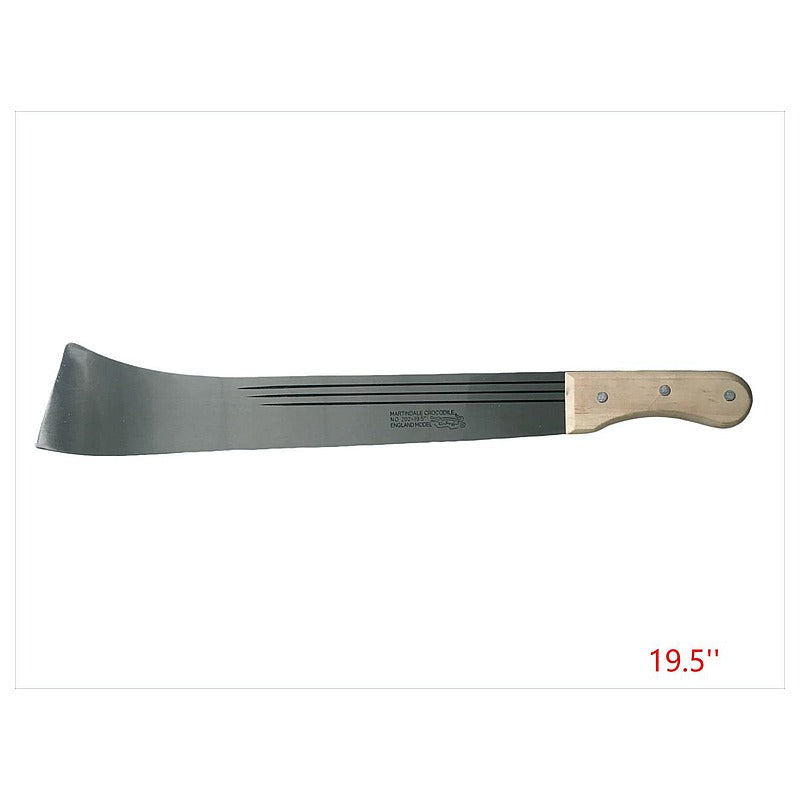 HS-CDM7 - MACHETE CON MANGO DE MADERA 19.5" (48/1)