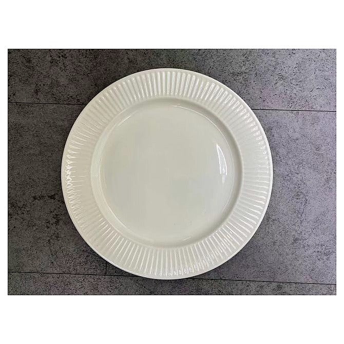 BW22-05 - PLATO DE CERÁMICA BLANCO (18/1)