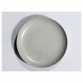 T12-01 - PLATO REDONDO DE CERÁMICA GRIS (20/1)