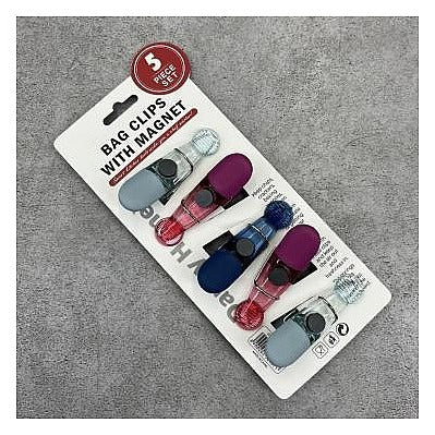 DH3215-MIX - PINZAS PARA BOLSAS CON IMÁN (144/1)