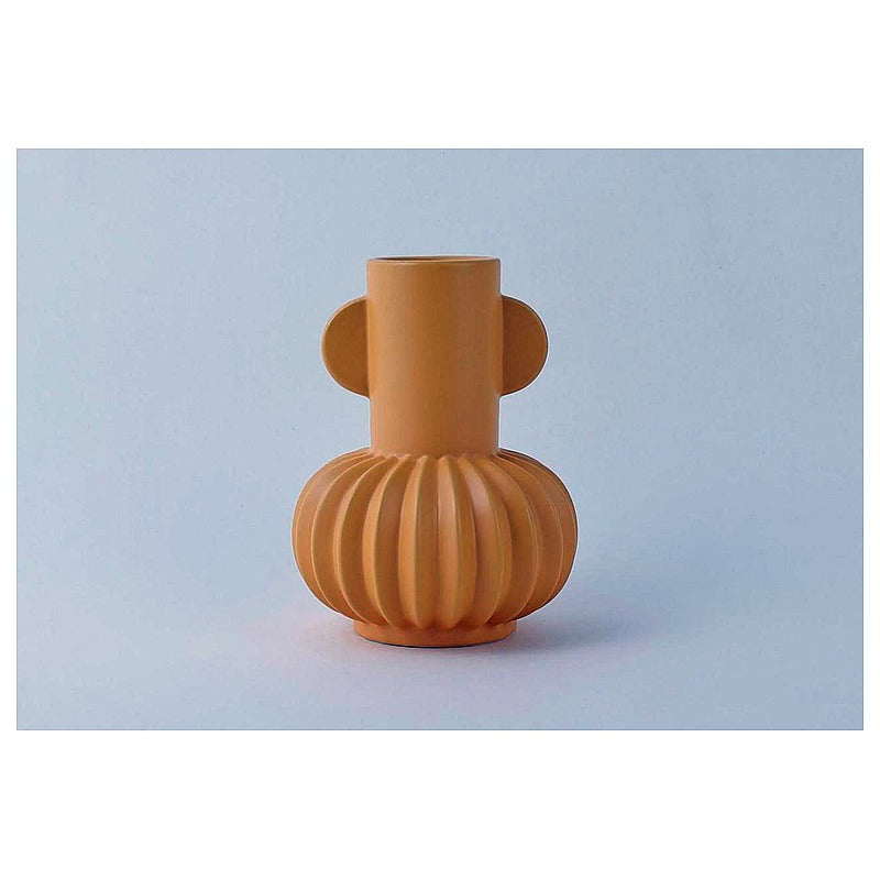 HP10-05 - FLORERO DE CERÁMICA TERRACOTA (12/1)