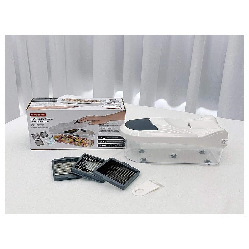 DH3110- GREY - PICADORA DE VEGETALES CON ACCESORIOS (12/1)