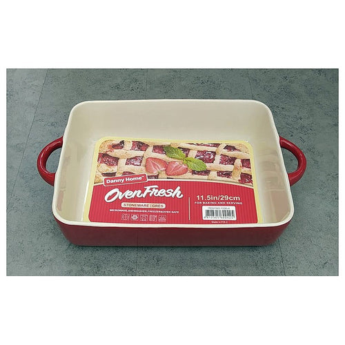 1030-4/9744- 6 - FUENTE DE HORNO DE GRES 29 CM (6/1)