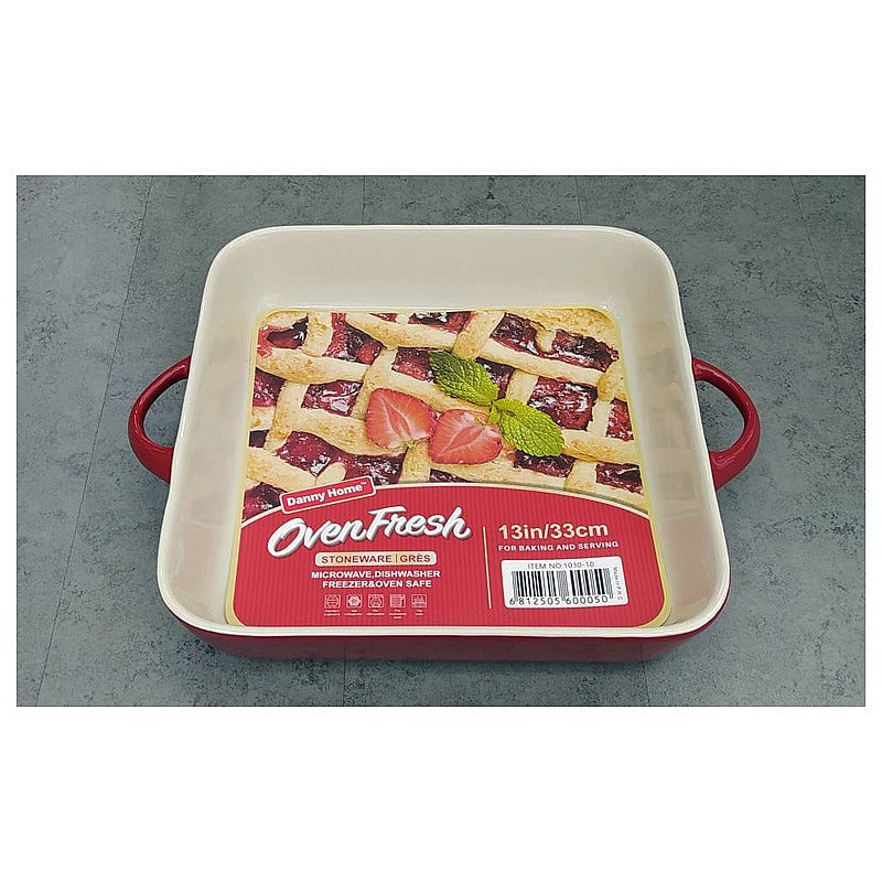 1030- 10/9744-7 - FUENTE PARA HORNO DE GRES 33 CM (6/1)