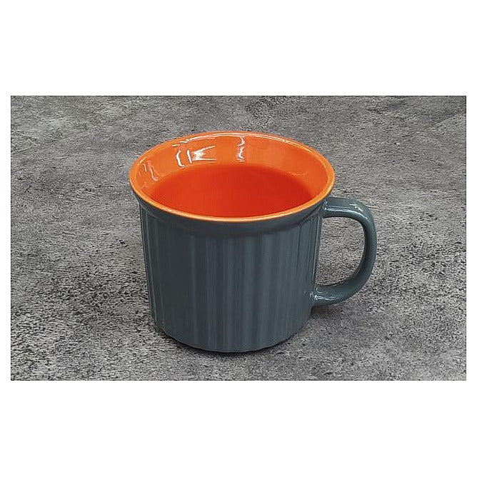 0801-5 - TAZA DE CERÁMICA BICOLOR (48/1)
